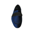Men's GENIO Velvet Upper Leather Red Sole Shoes Turkey 120192017 Navy Blue