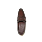 Men's GENIO Genuine Leather Upper And Sole Dress Shoes Turkey 120193506 Brown