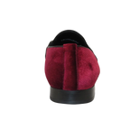 Men's GENIO Velvet Upper Leather Red Sole Shoes Turkey 120194637 Burgundy