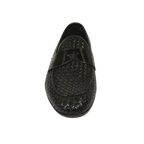 Men's GENIO Genuine Braided Leather Upper And Sole Shoes Turkey 120196067 Black