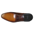 Men's GENIO Genuine Braided Leather Upper And Sole Shoes Turkey 120197862 Cognac