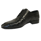 Men's GENIO Genuine Braided Leather Upper And Sole Shoes Turkey 120197862 Black