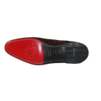 Men's GENIO Patent Leather, Red Sole Shoes Turkey 120198641 Black Red Stones