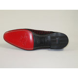 Men's GENIO Patent Leather, Red Sole Shoes Turkey 120198641 Black Red Stones