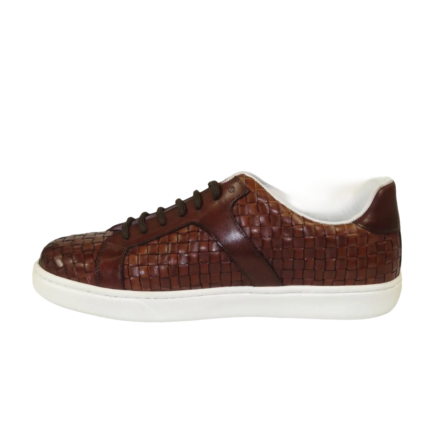 Men's Shoes GENIO Turkey Casual Dress Genuine Leather Braided 120198803 Cognac