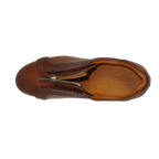 Men's Shoes GENIO Turkey Casual Dress Leather Braided 120198805 Cognac