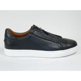 Men's Shoes GENIO Turkey Casual Dress Leather Braided 120198805 Dark Blue