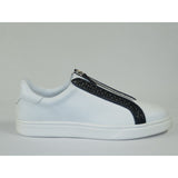 Men's Shoes GENIO Turkey Casual Dress Leather Braided 120198805 White Black