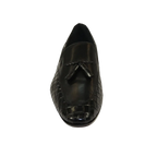 Men's GENIO Genuine Crocodile Embossed Leather Shoes Turkey 120371164 Black