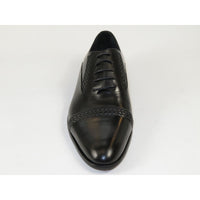 Men's GENIO Genuine Leather Upper And Sole Dress Shoes Turkey 120371331 Black