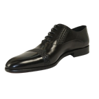 Men's GENIO Genuine Leather Upper And Sole Dress Shoes Turkey 120371331 Black