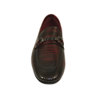 Men's GENIO Genuine Leather Upper And Sole Dress Shoes Turkey 120371356 Burgundy