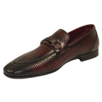 Men's GENIO Genuine Leather Upper And Sole Dress Shoes Turkey 120371356 Burgundy