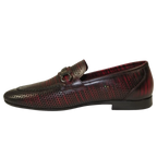 Men's GENIO Genuine Leather Upper And Sole Dress Shoes Turkey 120371356 Burgundy