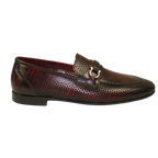 Men's GENIO Genuine Leather Upper And Sole Dress Shoes Turkey 120371356 Burgundy