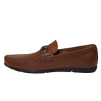 Men's Driving Shoes GENIO Turkey Casual Dress Genuine Leather 120741706 Cognac