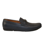Men's Driving Shoes GENIO Turkey Casual Dress Genuine Leather 120741706 D.Blue