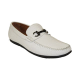 Men's Driving Shoes GENIO Turkey Casual Dress Genuine Leather 120741706 White