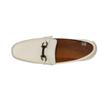Men's Driving Shoes GENIO Turkey Casual Dress Genuine Leather 120741706 White