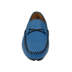 Men's Driving Shoes GENIO Turkey Casual Dress Genuine Leather 120747871 Blue