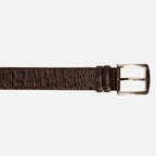 The Bomba Brown Leather Belt