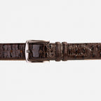 The Bomba Brown Leather Belt