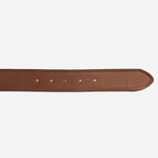 The Bogota Brown Calfskin Belt
