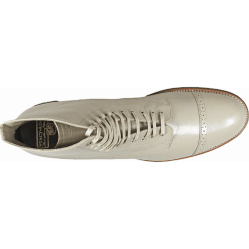 Stacy Adams Men's Madison high top Boot cap toe Classic Taupe 00015-260