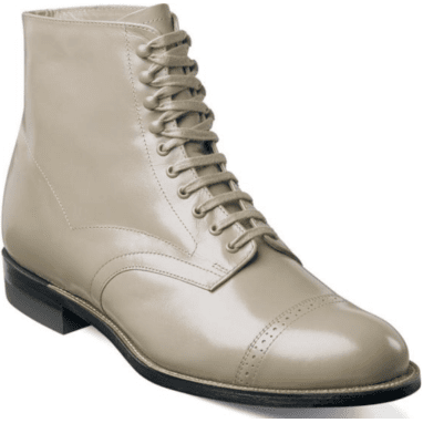 Stacy Adams Men's Madison high top Boot cap toe Classic Taupe 00015-260
