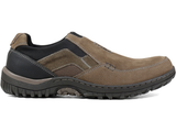 Nunn Bush Quest Moc Toe Slip On Walking Shoes Tan Multi 84827-238