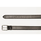 The Boss Black Snake Leather Belt