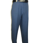 Men Silversilk 2pc Fancy walking leisure suit Italian woven knits 14010 Blue