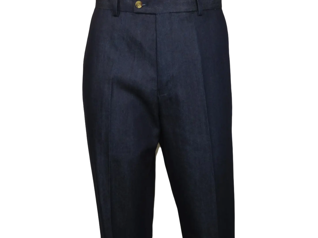 Men's Stacy Adams Two Piece Matching Walking Set Leisure Suit 15072 Indigo Blue