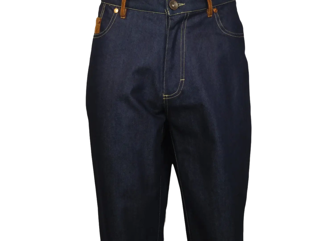 Men's Stacy Adams Two Piece Matching Walking Set Leisure Suit 1528 Denim