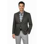 Men's MONO Turkey Jacket Patch Pockets Thick Cotton 1557-03 Charcoal