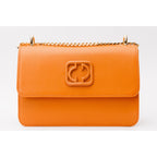 The Maneadero Orange Leather Handbag
