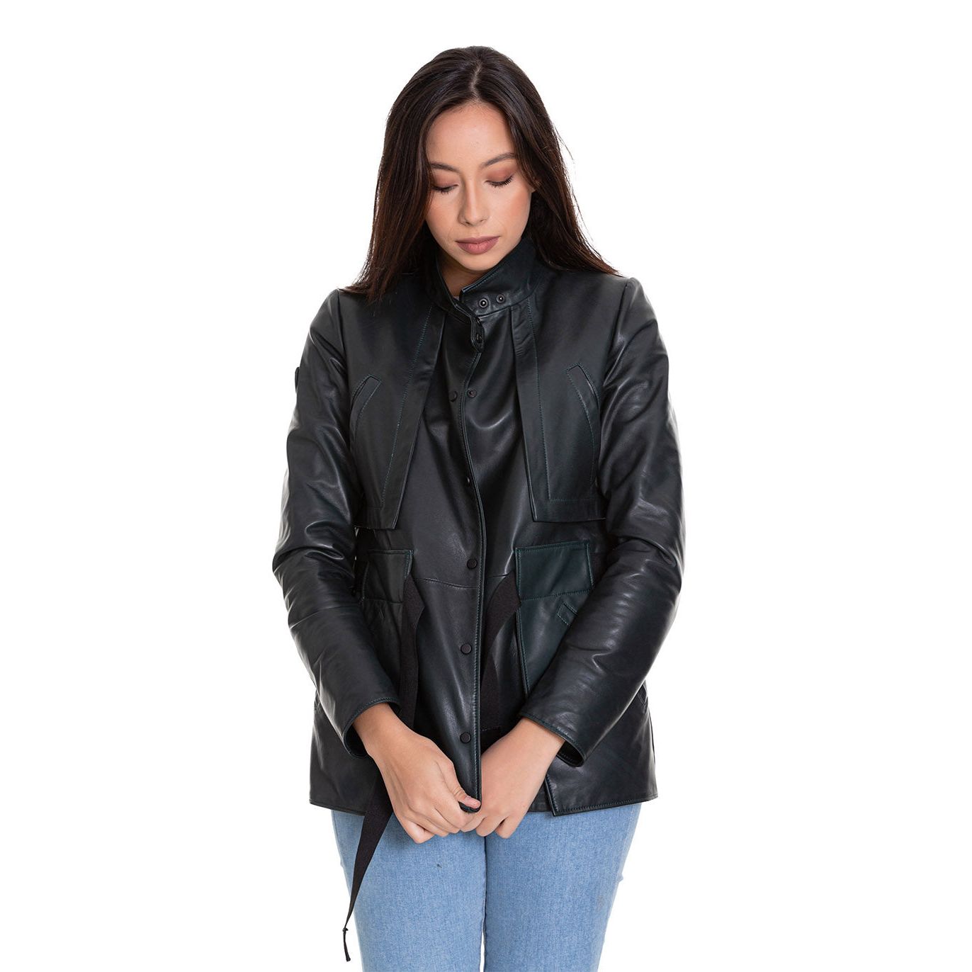 The Luque Leather Women Jacket
