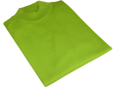 Men PRINCELY Soft Comfortable Merinos Wool Sweater Knits Mock 1011-00 Lime Green