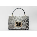 The Queen Natural Snake Leather Handbag