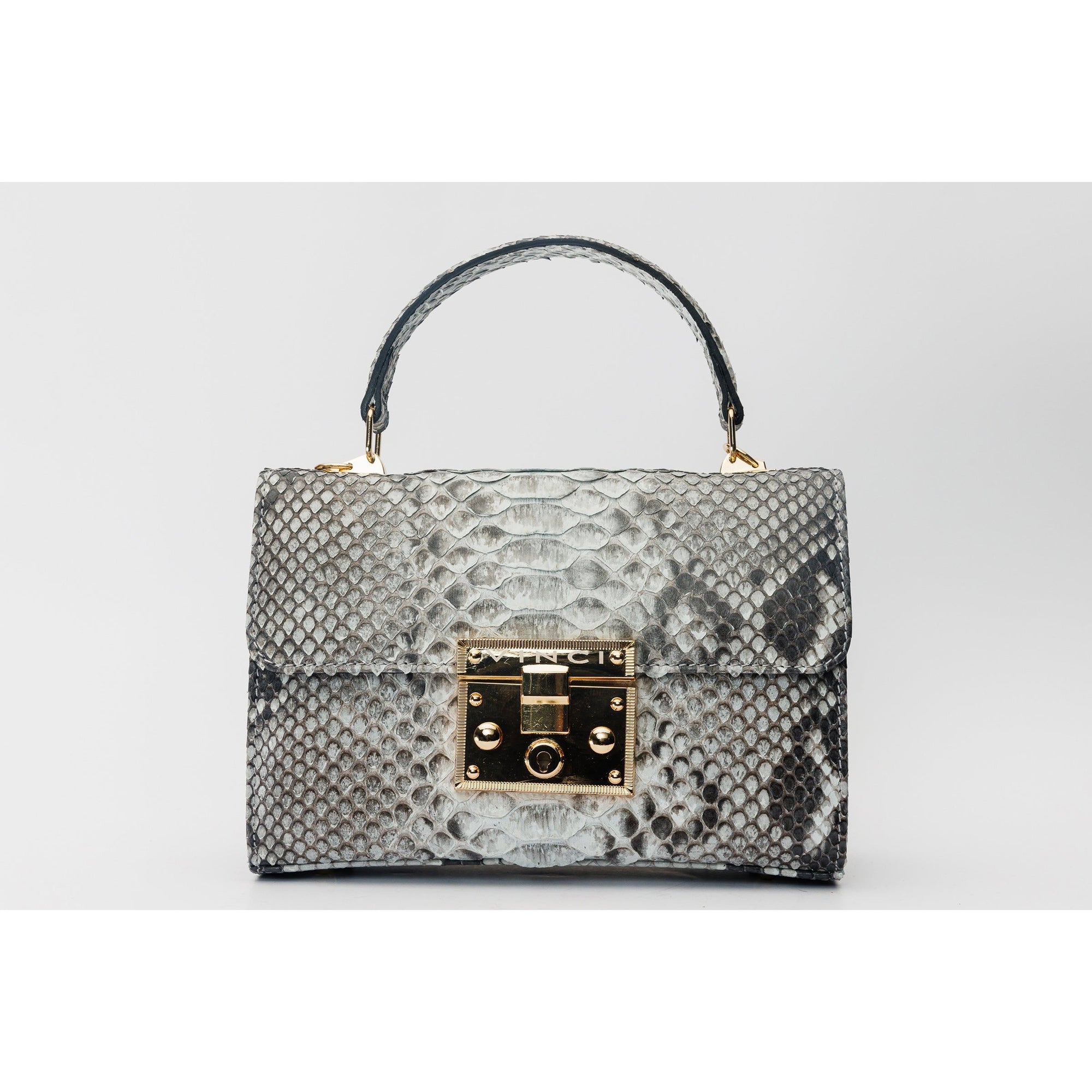 The Queen Natural Snake Leather Handbag