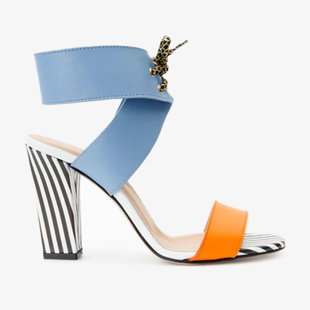 Vinci The Bloke Ankle Strap Multicolor Women Sandal