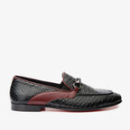 The Milano Black Shoe Bit Loafer Men  Shoe Final Sale!