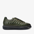 The Adler Green Snake Leather Men Sneaker Limited Edition