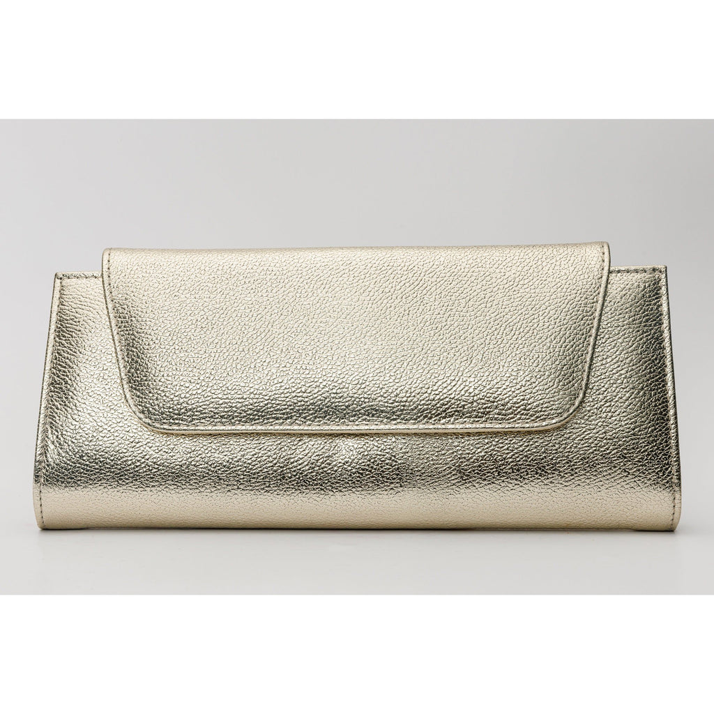 The Ege Gold Leather Clutch