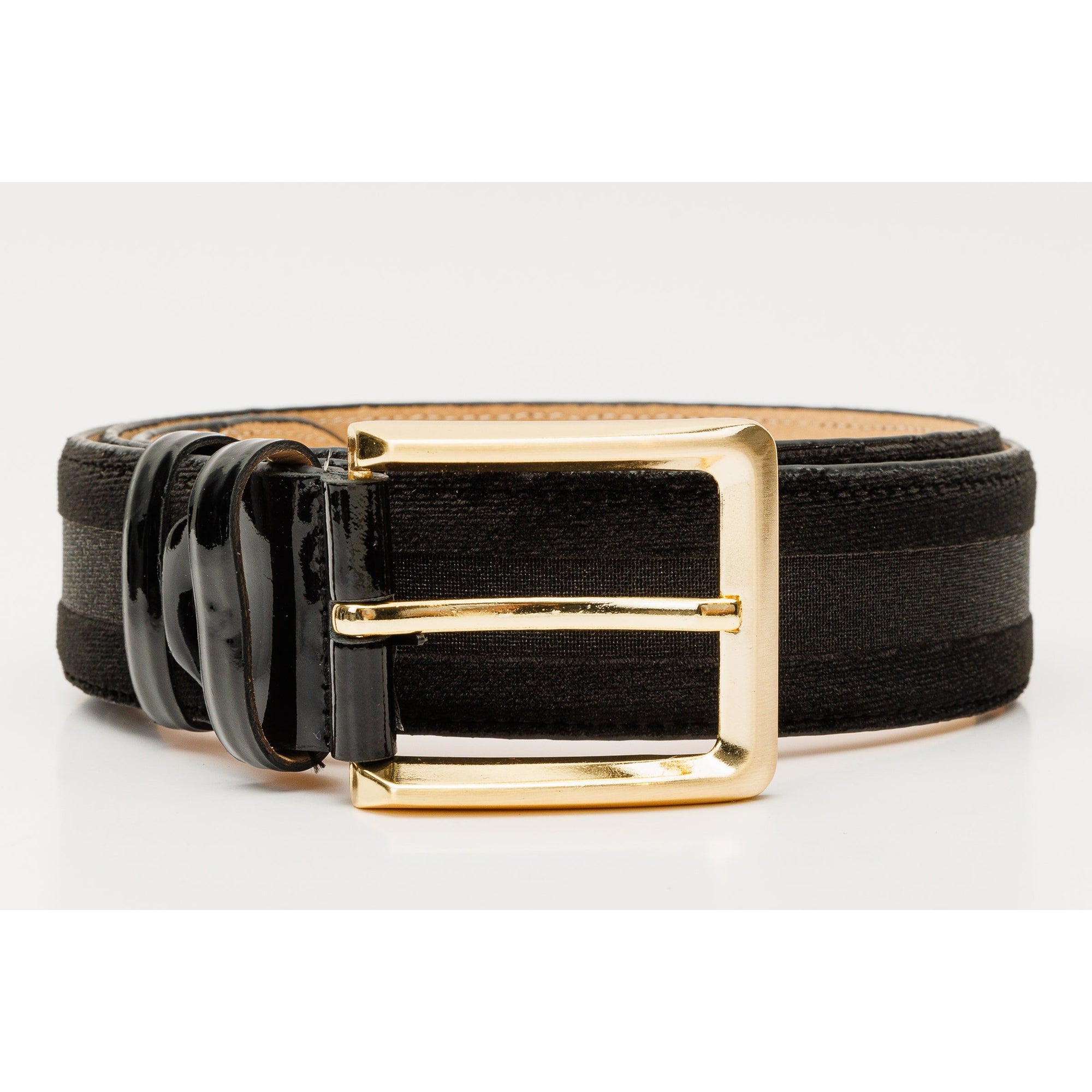The Pontalto Black Leather Belt