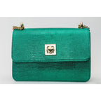 The Maple Green Leather Handbag