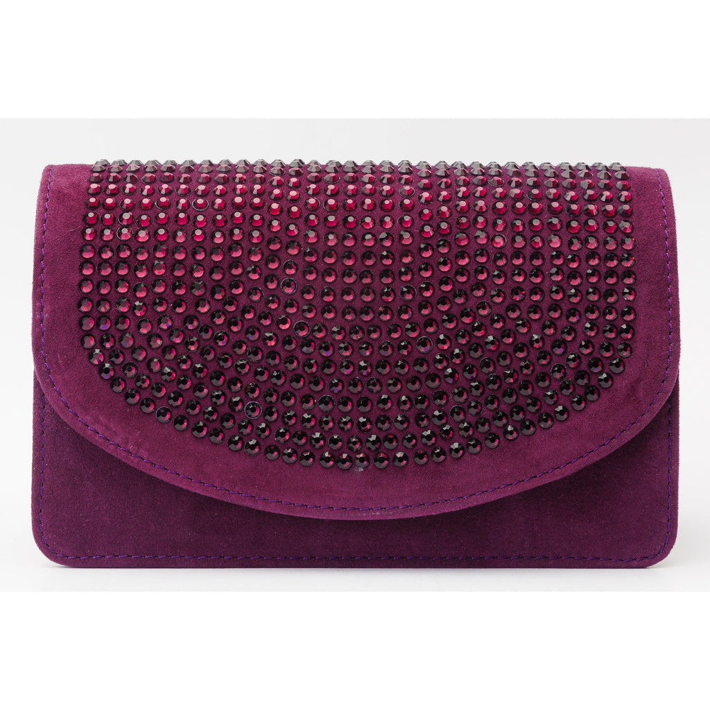 The Ailano Purple Leather Handbag