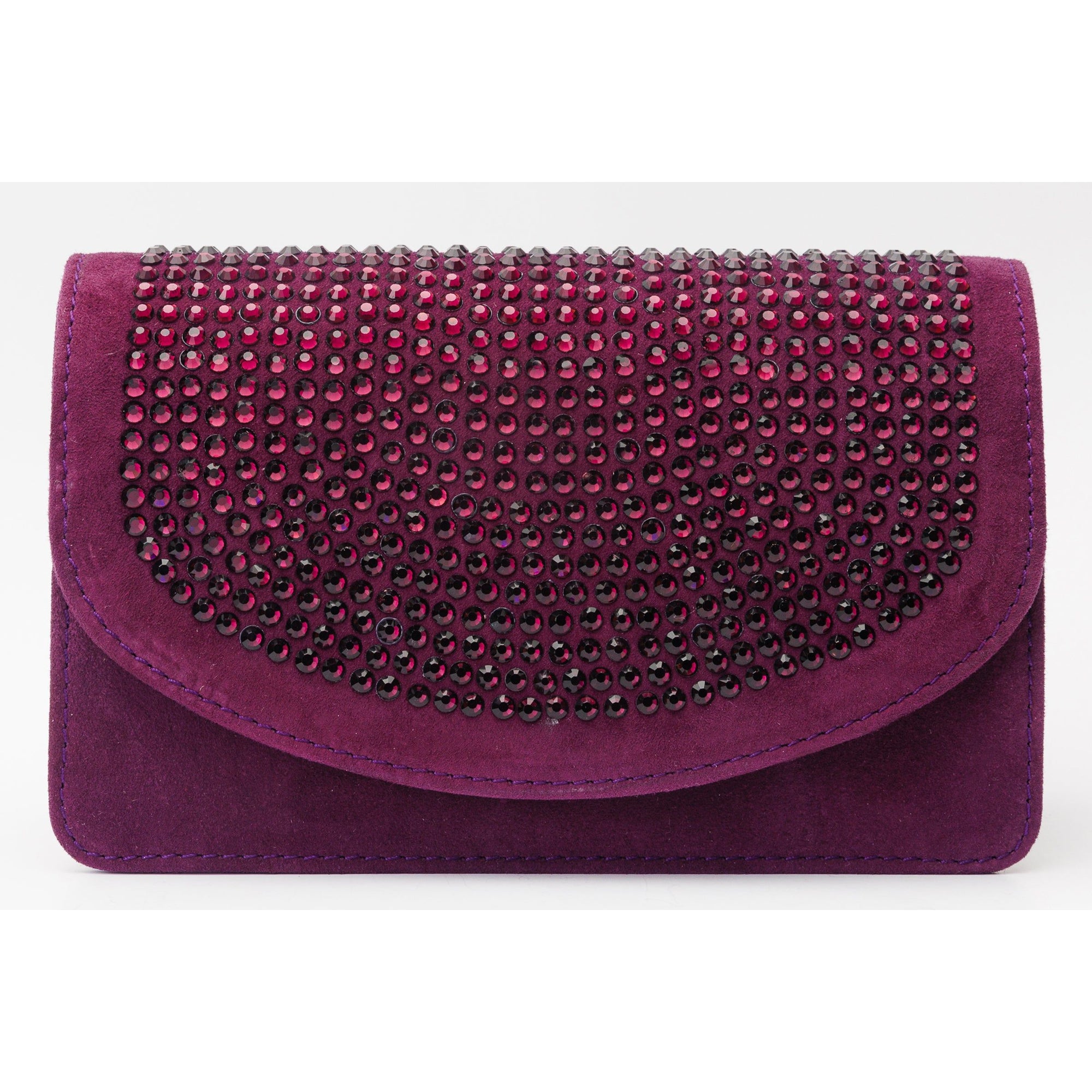 The Ailano Purple Leather Handbag