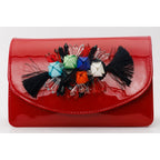 The Vigo Red Patent Leather Handbag