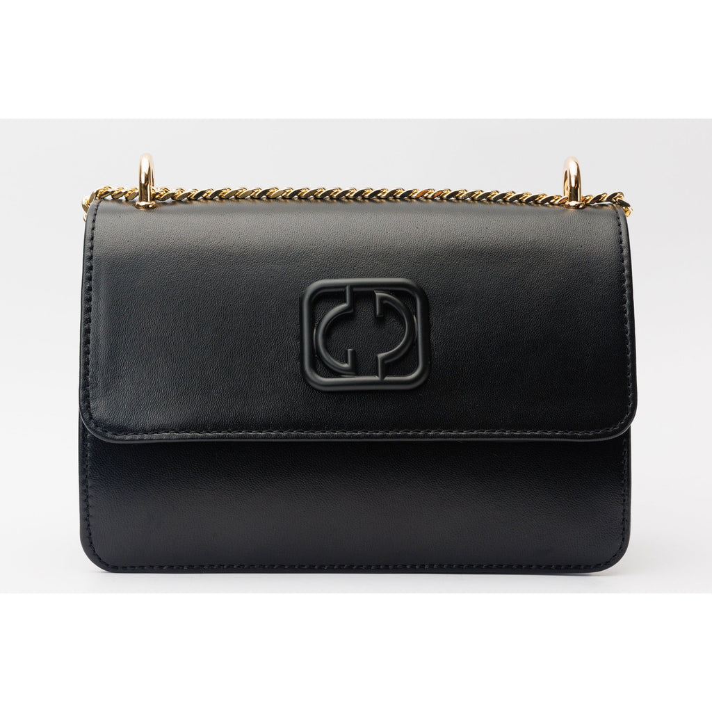 The Maneadero Black Leather Handbag